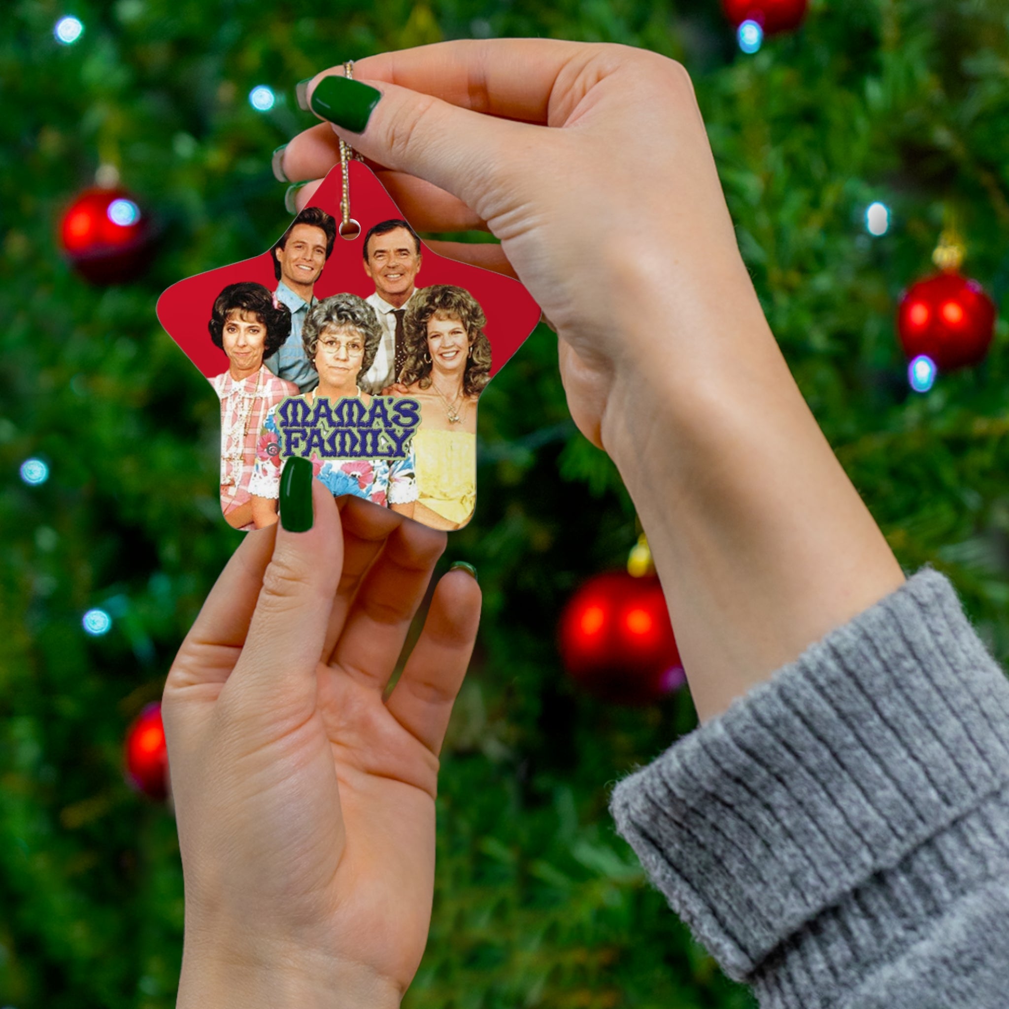 Mama's Family 80's TV Show- Ceramic Ornament, 4 Shapes - Creations by Chris and Carlos